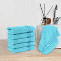 6-Pack Premium Turkish Cotton Washcloths Set, 13 x 13 inch