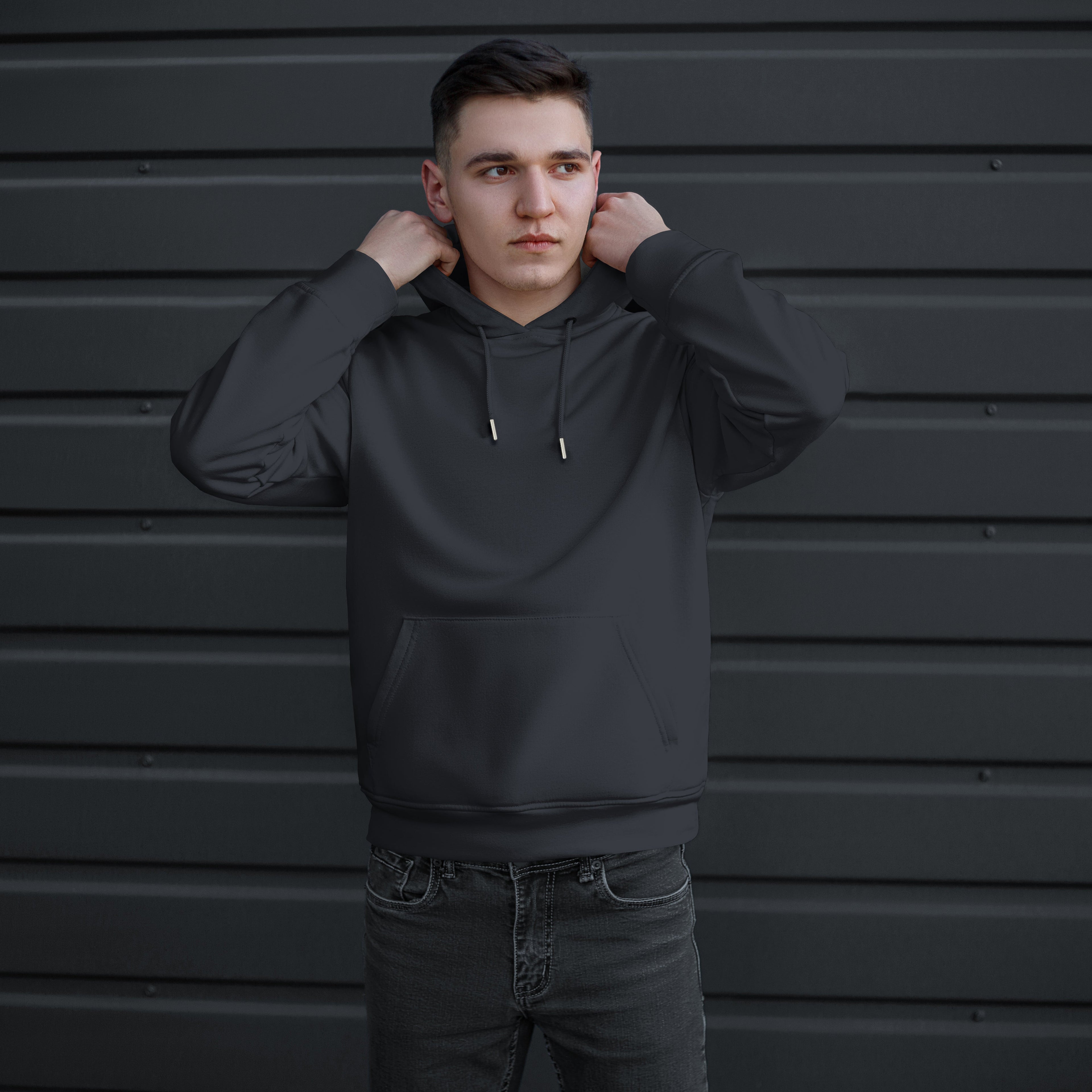Men Casual Cotton Hoodie