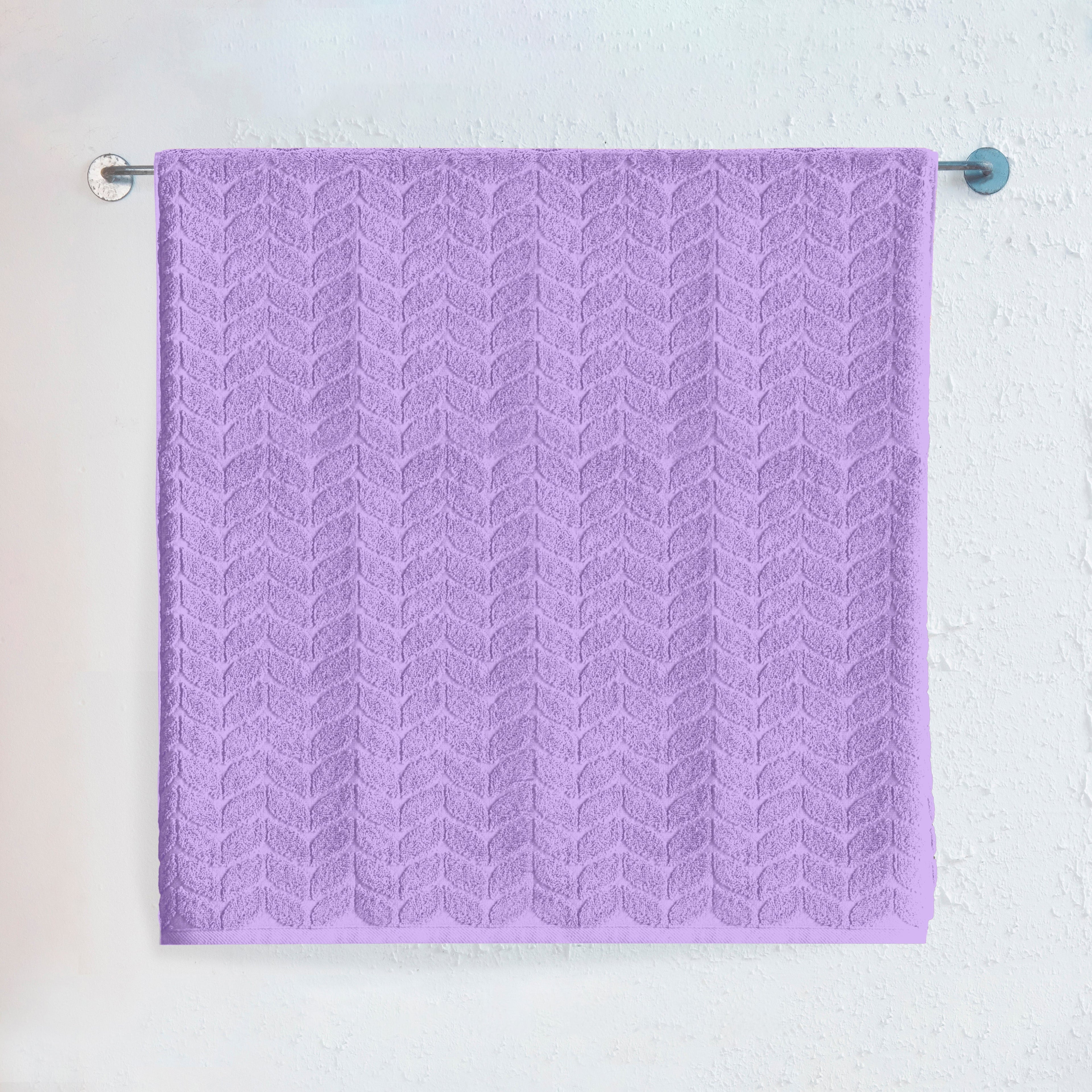 1-Piece Premium Turkish Cotton Braided Jumbo Towel, 35x 70 inch