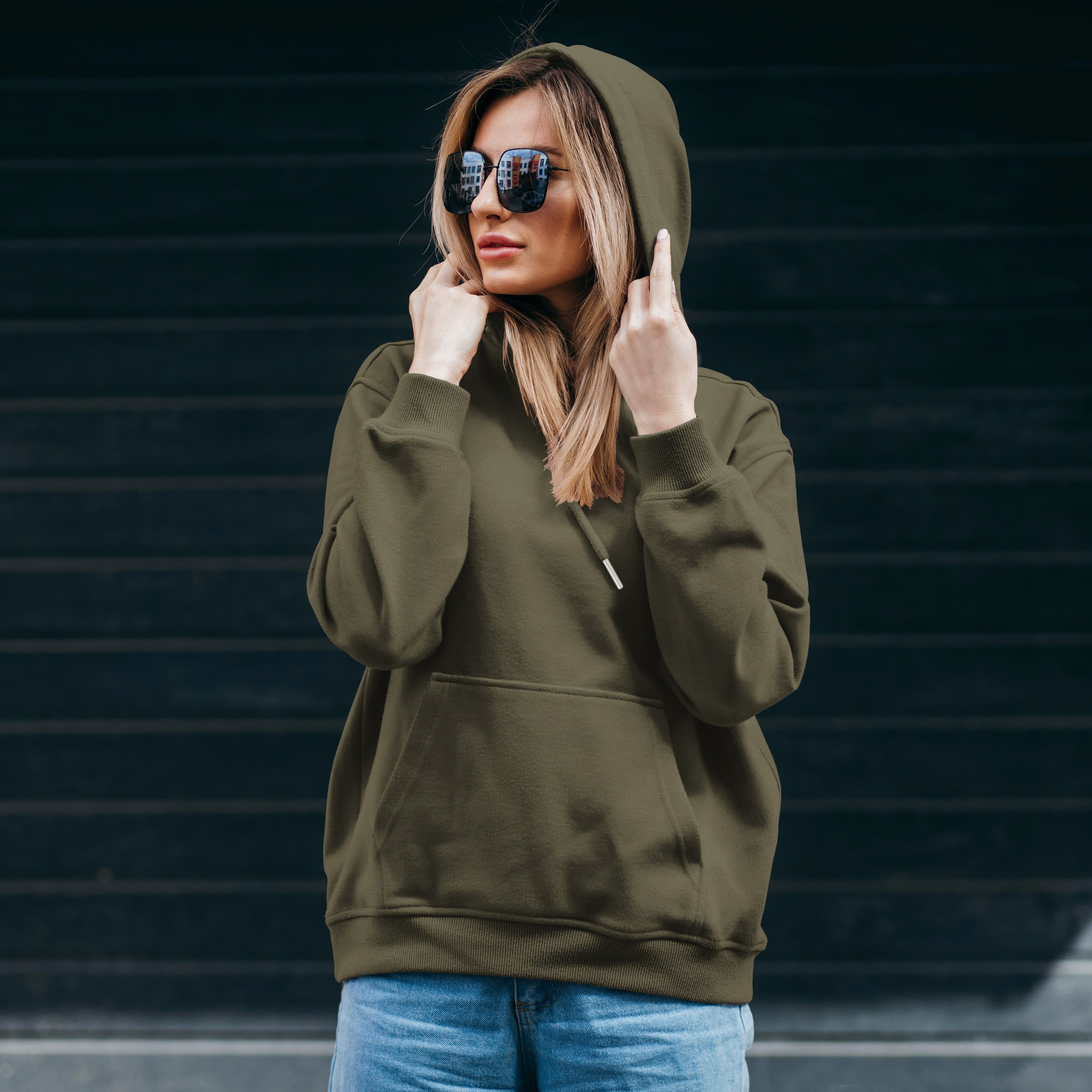 Women Casual Cotton Hoodie