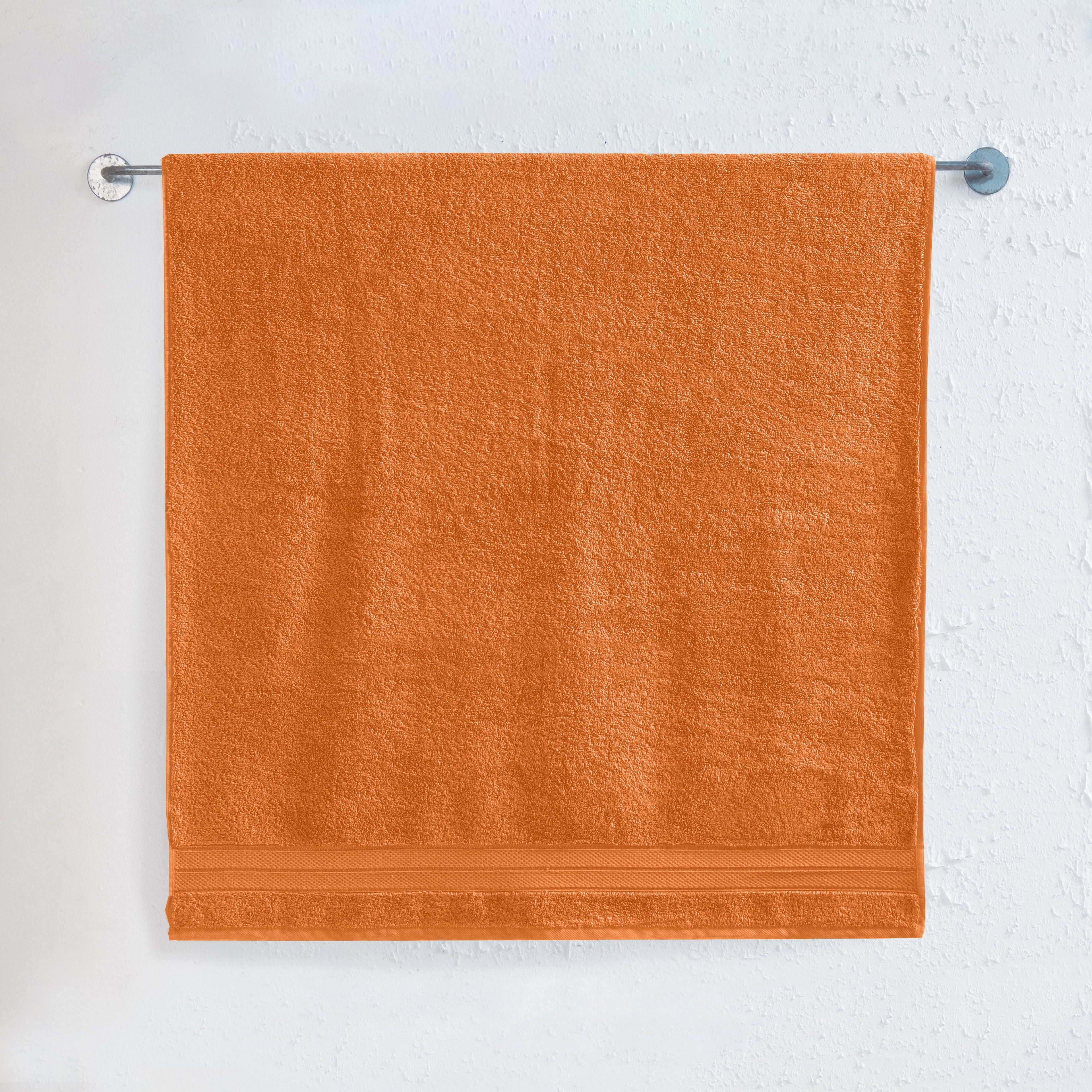 1-Piece Premium Turkish Cotton Three Line Popcorn Jumbo Towel, 35x 70 inch