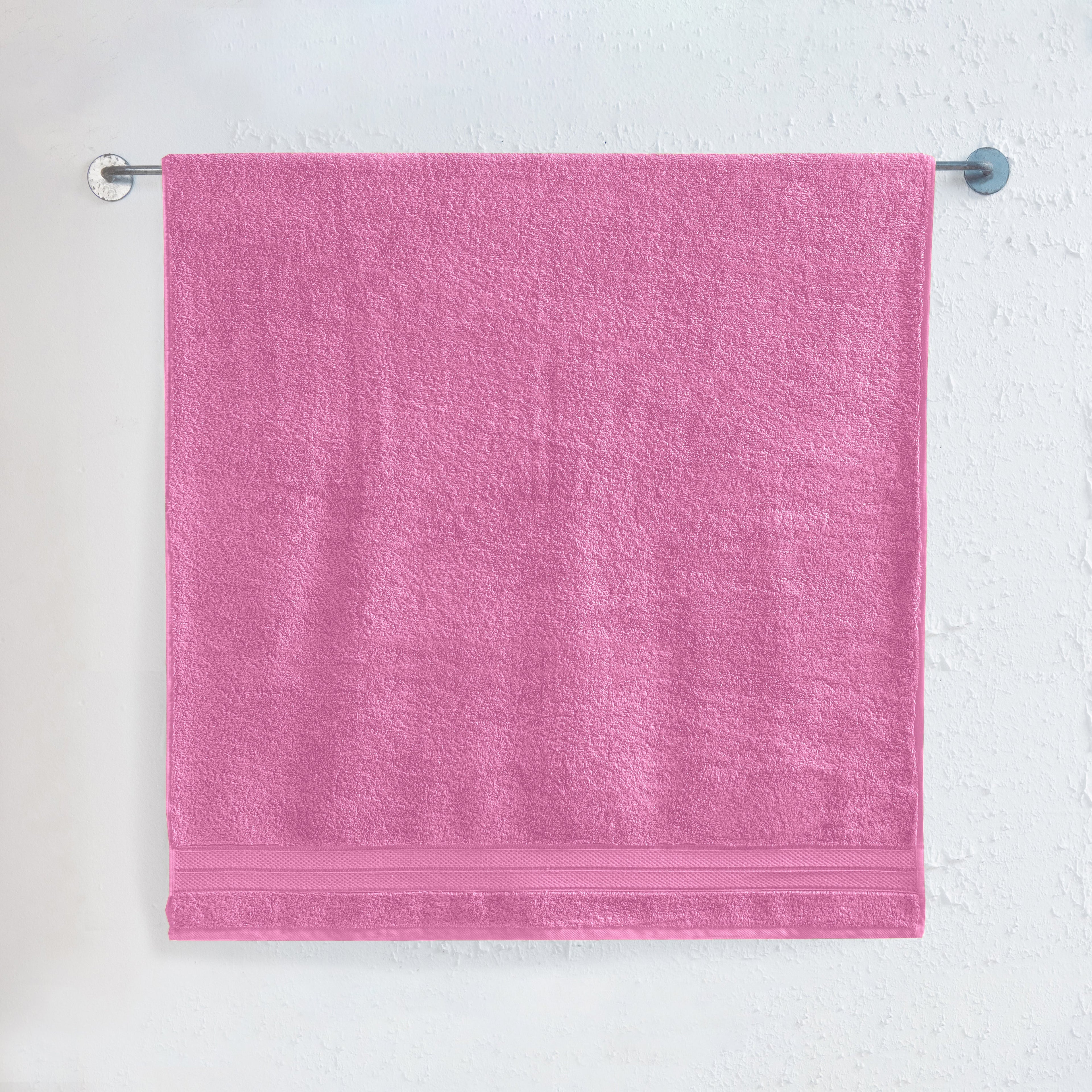 1-Piece Premium Turkish Cotton Three Line Popcorn Jumbo Towel, 35x 70 inch