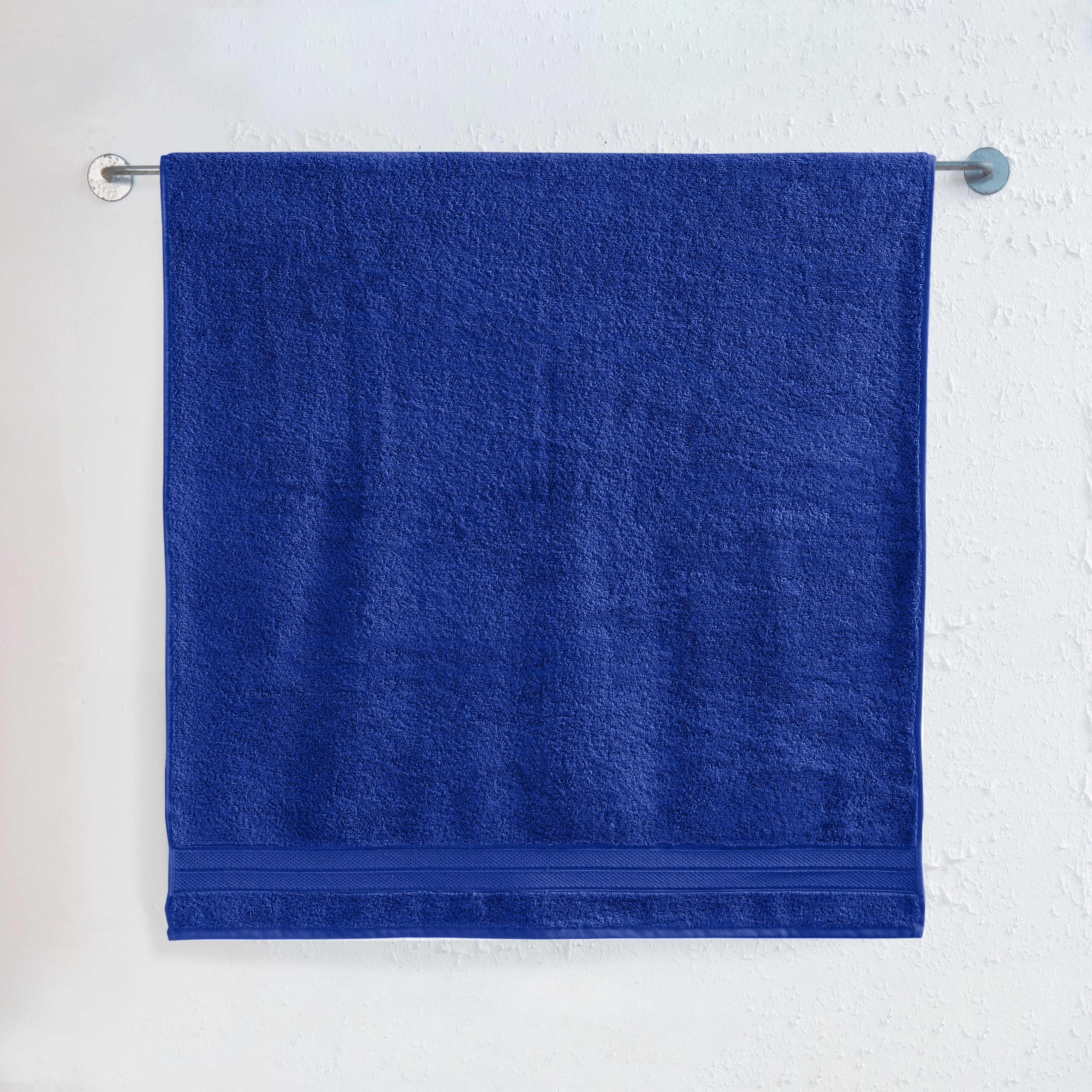 1-Piece Premium Turkish Cotton Three Line Popcorn Jumbo Towel, 35x 70 inch