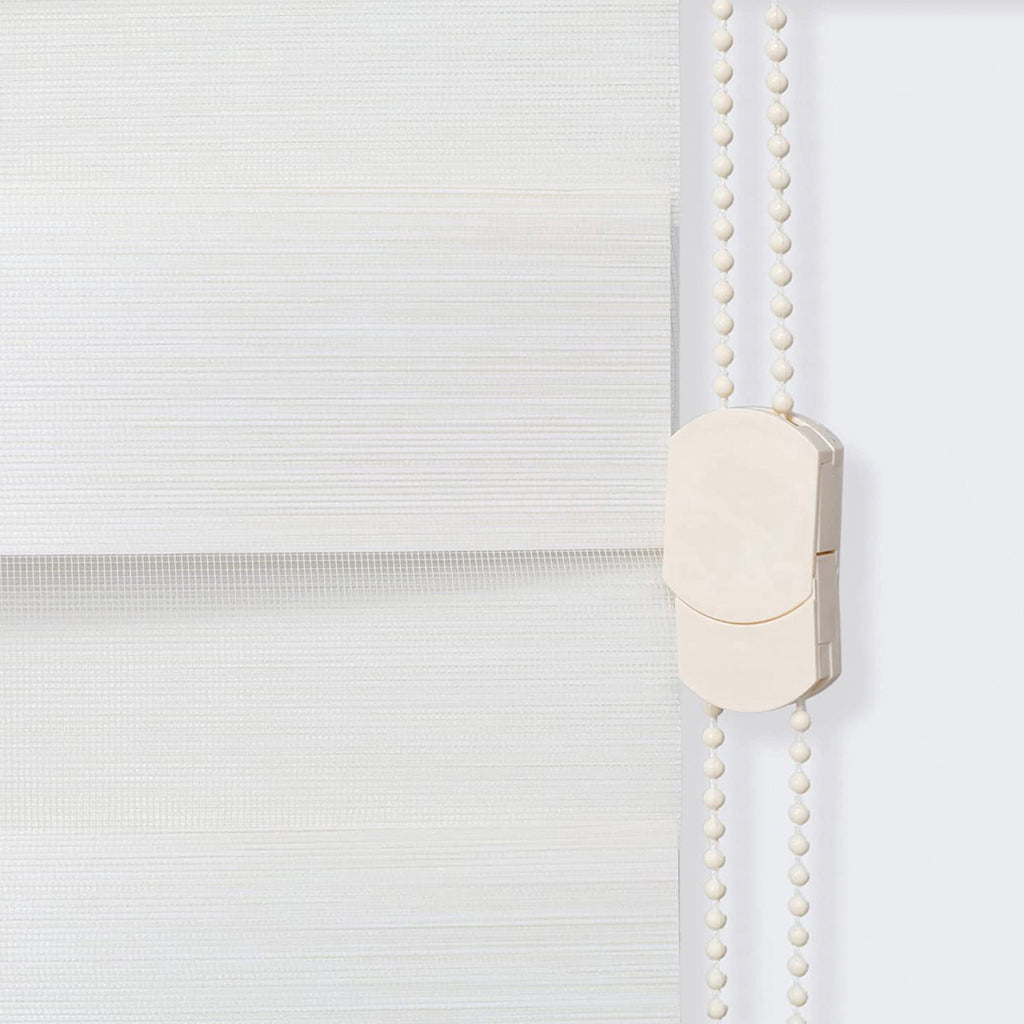 Corded Zebra Blinds, Dual Layer Window Treatments Sheer Light Control
