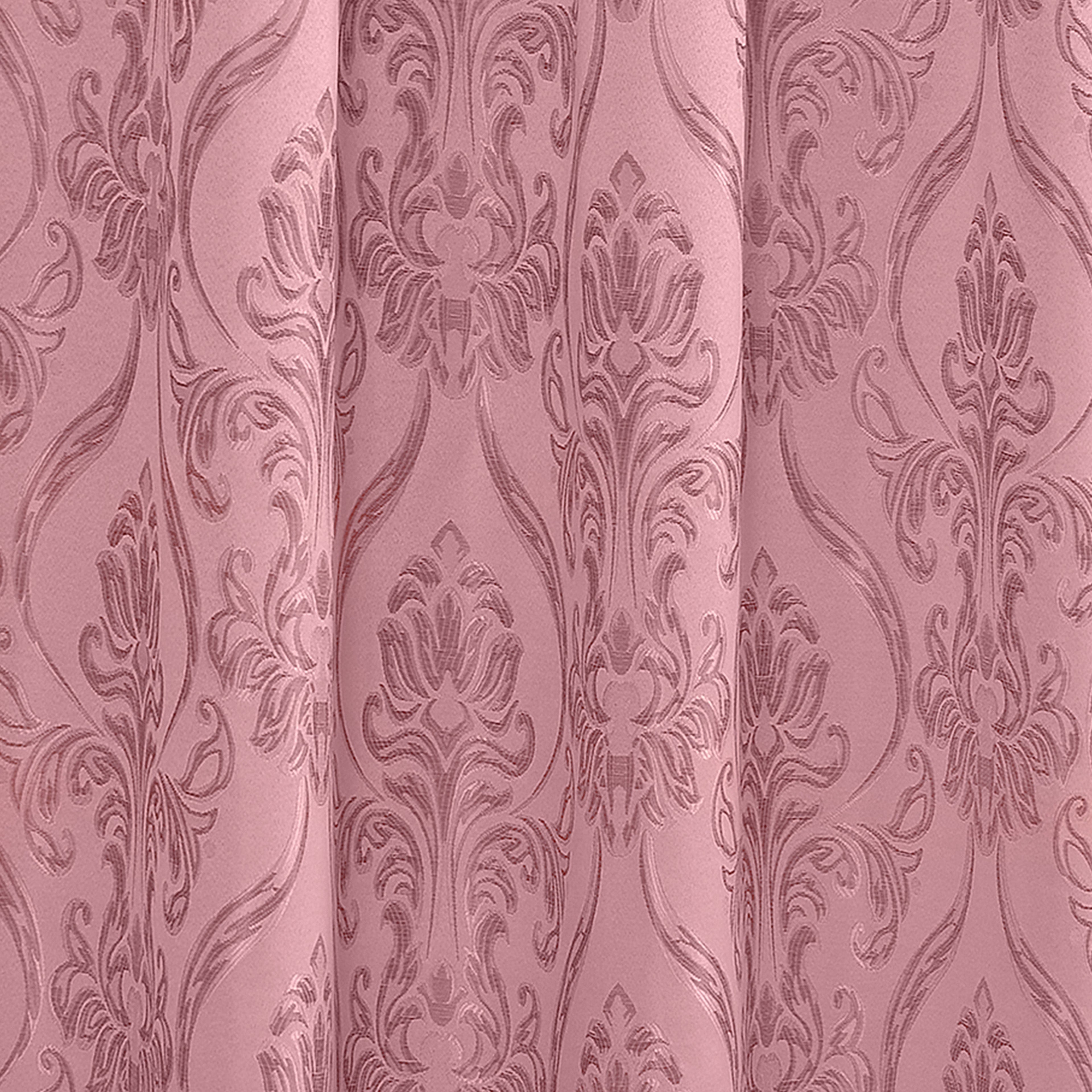 Set of 2 Penelope Jacquard Look Curtain Panels - 54" W x 84" L