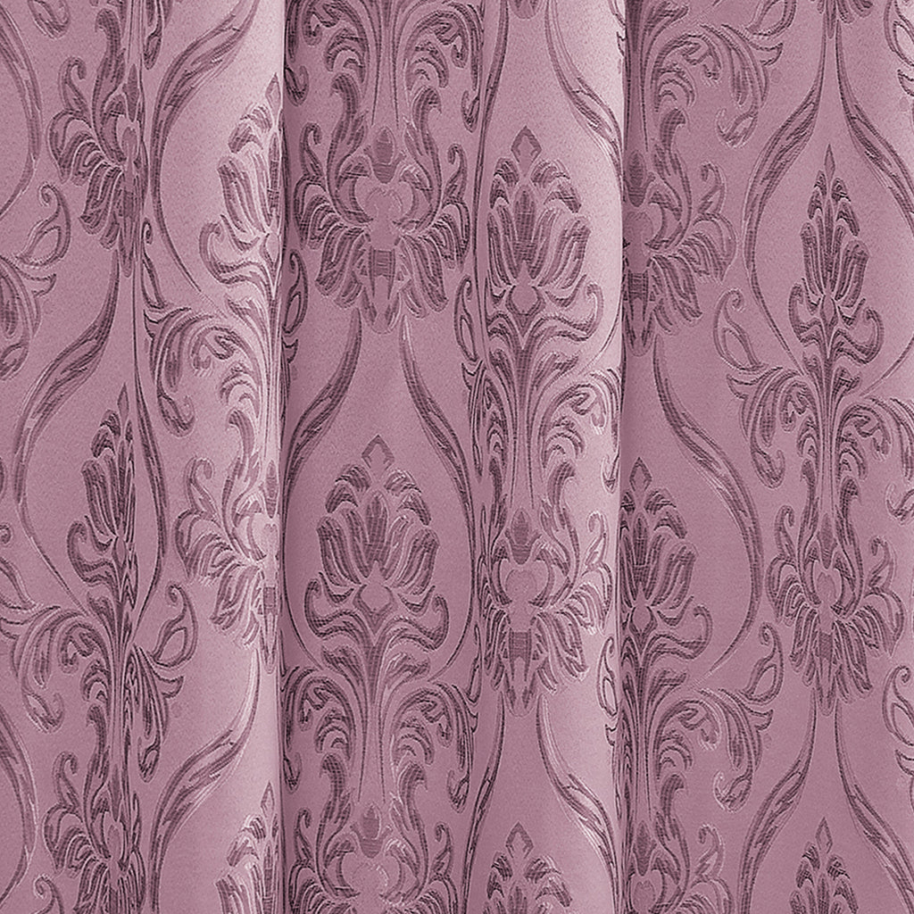 Set of 2 Penelope Jacquard Look Curtain Panels - 54" W x 84" L