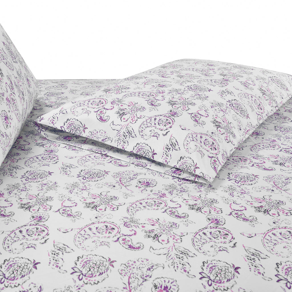 6-Piece Paisley Printed Pattern - Soft as a Hotel Premium Quality Sheet Set