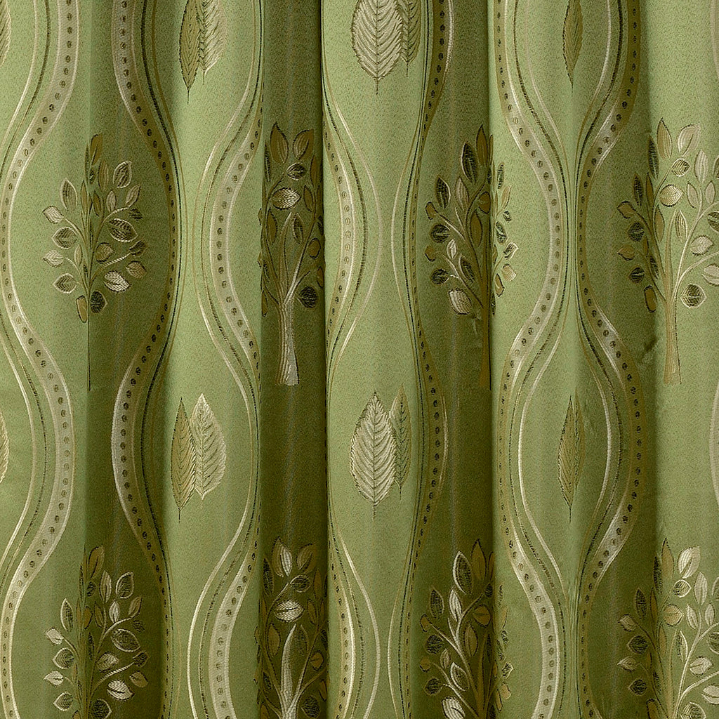 Set of 2 Aurora Curtain Panels- Attached Valance - Rod Pocket- 54" W x 84" L