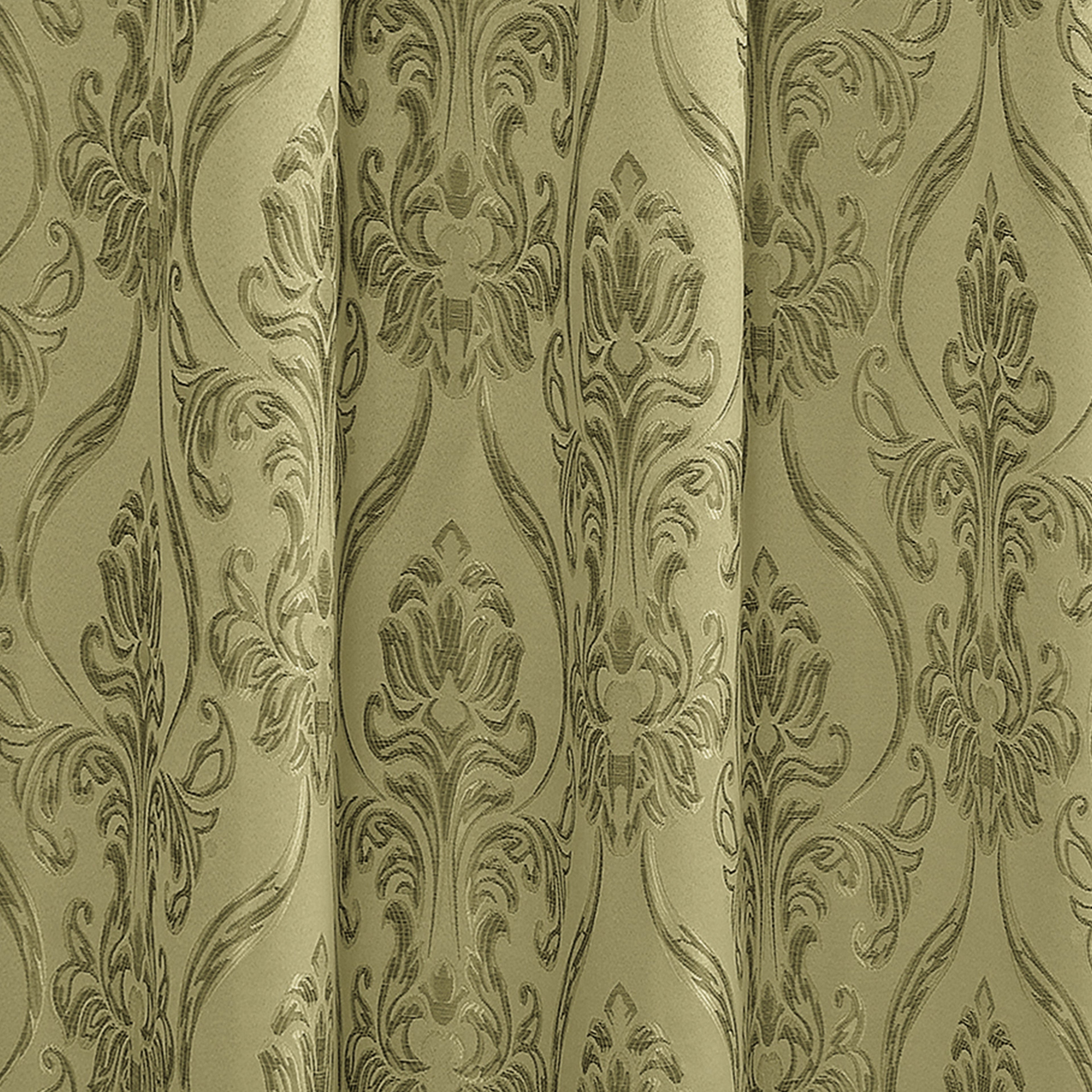 Set of 2 Penelope Jacquard Look Curtain Panels - 54" W x 84" L