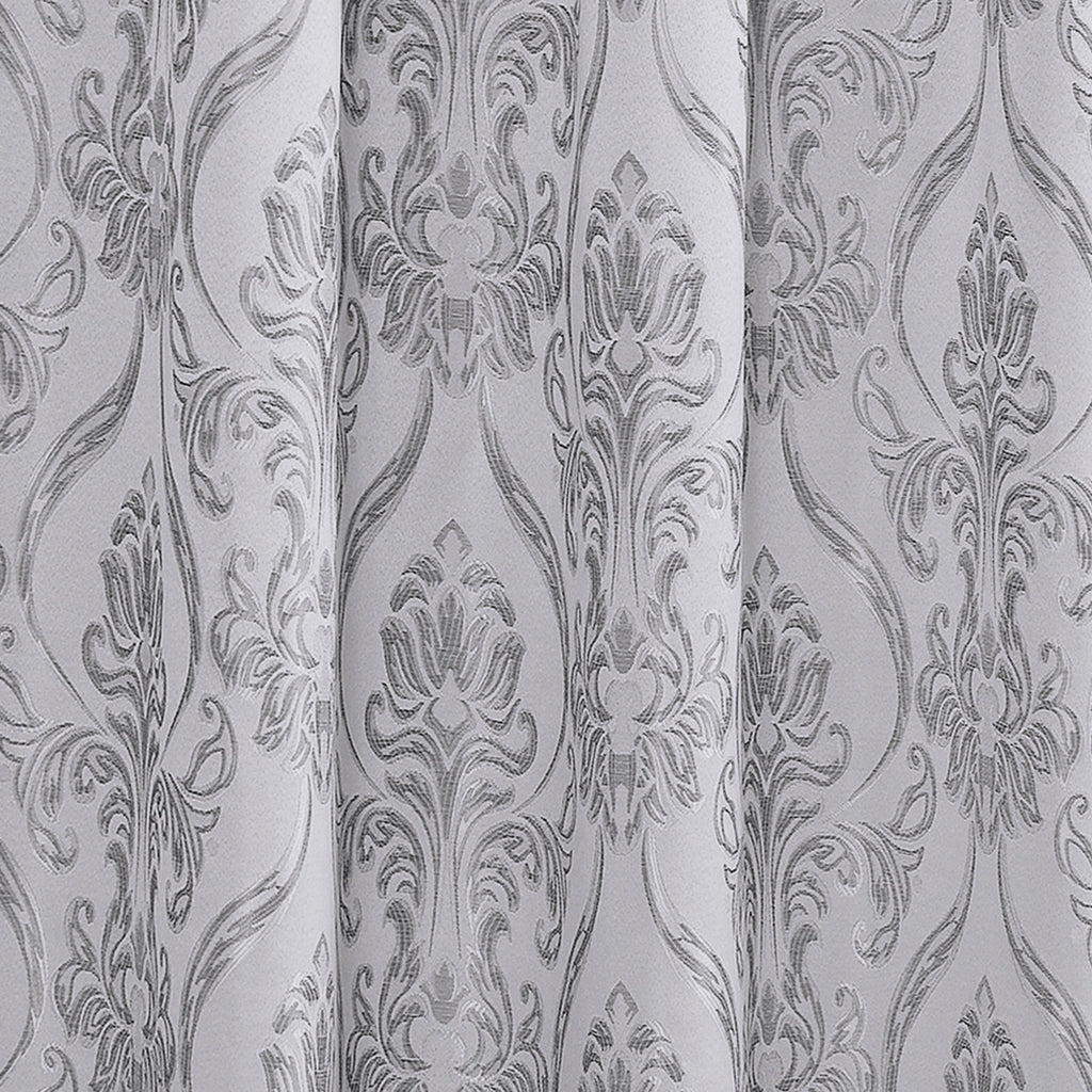 Set of 2 Penelope Jacquard Look Curtain Panels - 54" W x 84" L