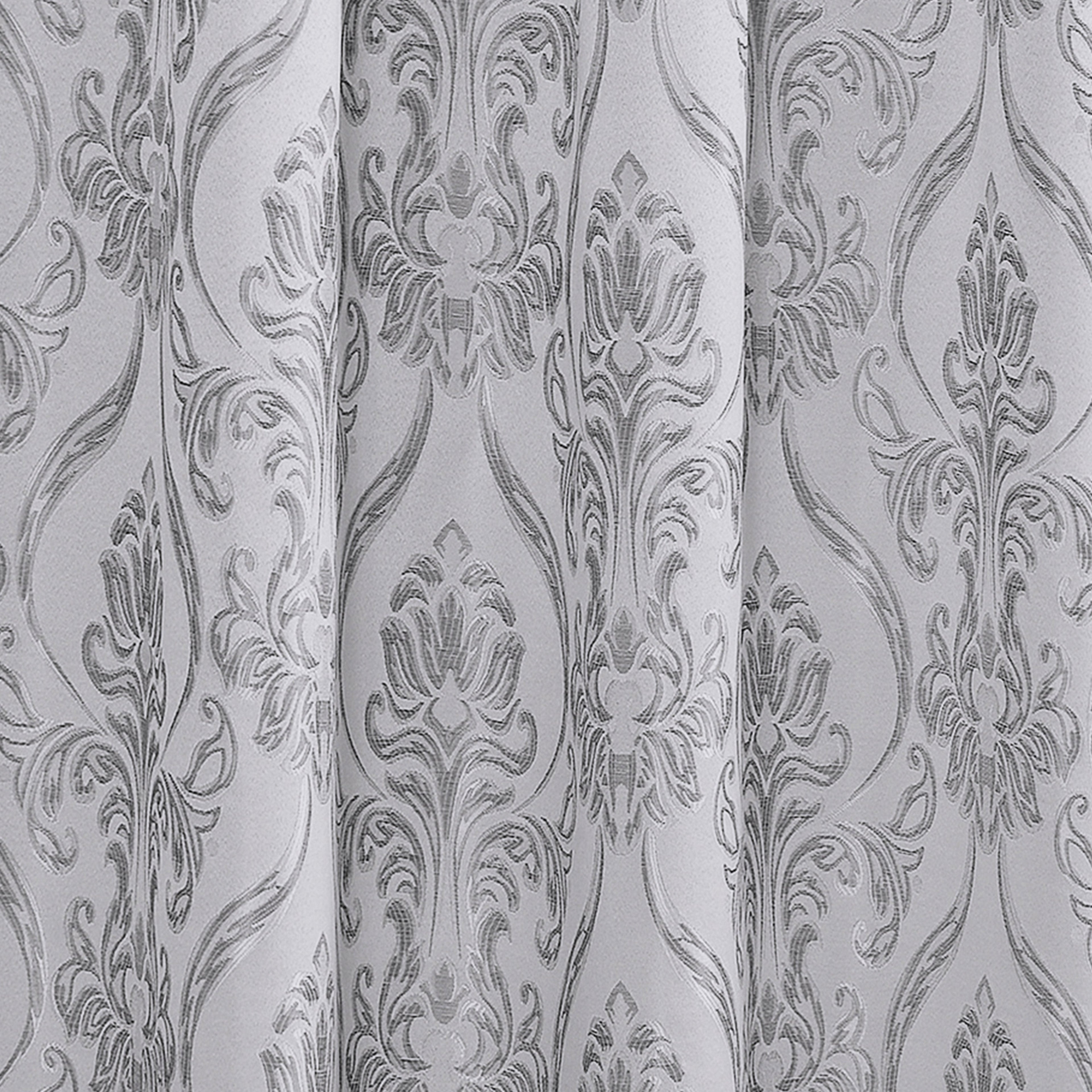 Set of 2 Penelope Jacquard Look Curtain Panels - 54" W x 84" L